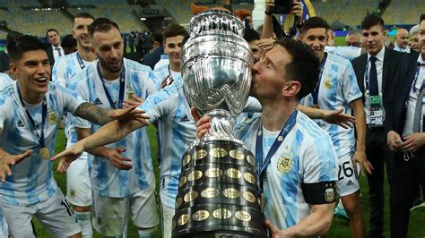 Lionel Messi Wins Copa America Argentina Star Ecstatic After Winning
