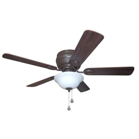 I have a nice looking harbor breeze ceiling fan in which the blades do not turn. Harbor Breeze Mayfield 44-in Bronze Flush Mount Indoor ...