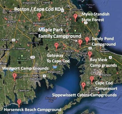 Camping South Coast Massachusetts New Bedford Guide