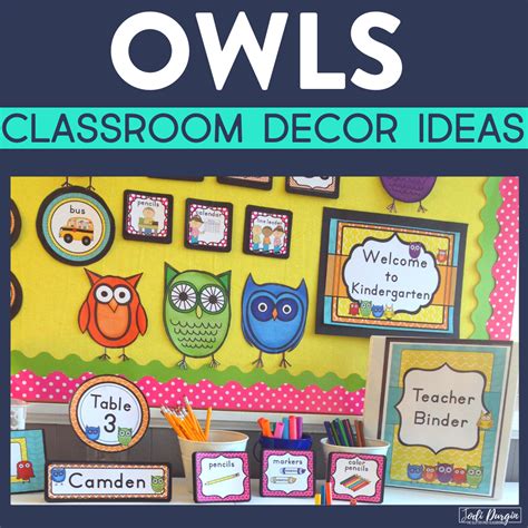 Owl Classroom Theme Ideas For Elementary Teachers In 2024 Clutter