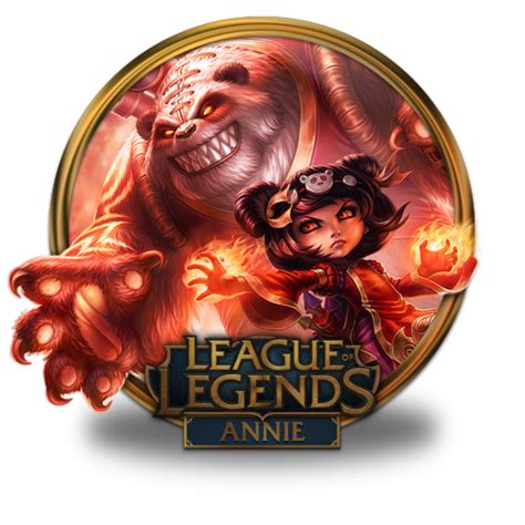 Annie Panda Icon League Of Legends Gold Border Iconset