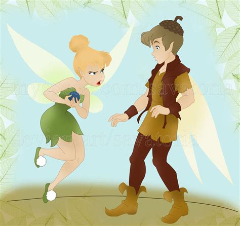 Tinkerbell And Terence By Savatoria On Deviantart