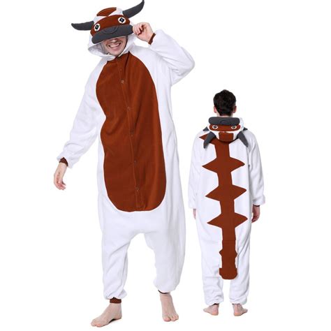 Mens Appa Onesie Costume Adult Halloween Party Wear Outfit Jumpsuit