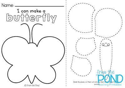 Download Butterfly Worksheets | Spring coloring pages, April lesson plans, Butterfly