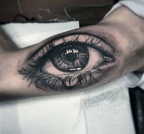 50 Amazing Realistic Eye Tattoo Designs For Men 2023 Guide