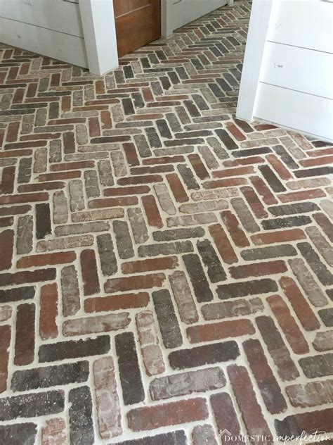 A Review Of Our Brick Flooring One Year Later Wildfire Interiors