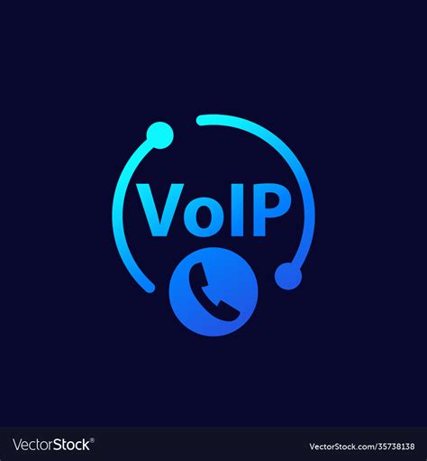 Voip Call Icon For Web Royalty Free Vector Image