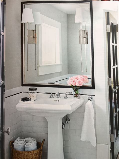 A wide variety of chrome bathroom mirrors options are available to you, such as project solution capability, design style, and mirror shape. Classic black/white/chrome bathroom with elegant features ...