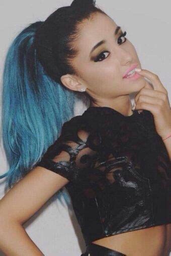 Ariana Grande Blue Hair Blue Hair Ariana Grande Ariana