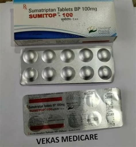 Sumatriptan Tablets BP 100 Mg At Rs 450 Stripe Nagpur ID 26002287930