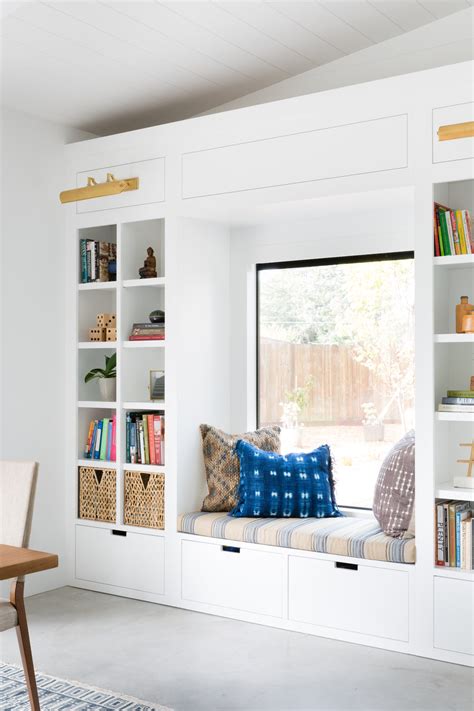 Built In Window Seat And Shelves Crazy Wonderful