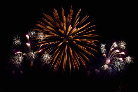 Outdoors Long Exposure Photography Of Fireworks Nature Image Free Photo
