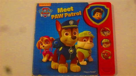 Nickelodeon Paw Patrol Meet Paw Patrol Youtube
