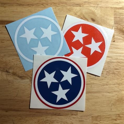 Tennessee State Flag Etsy