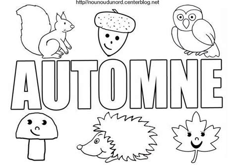Coloriage Automne Maternelle Ms Fall Crafts For Kids, Fun Crafts, Diy