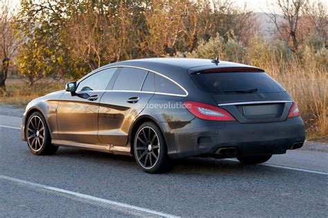 Full computer generated studio setup and images. CLS 63 AMG Shooting Brake in Most Romantic Spyshots Yet ...