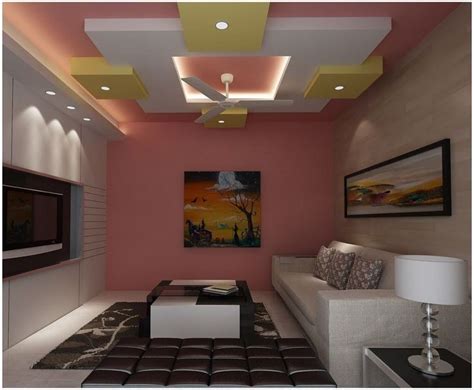 48 Amazing Pop Wall Design Living Rooms Ceiling Design Living Room