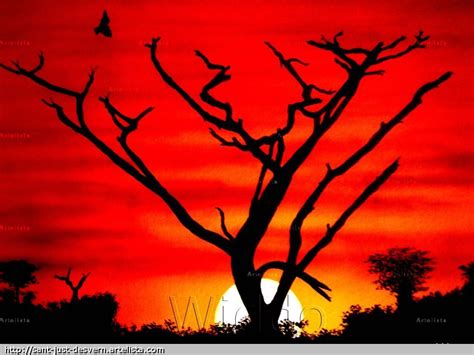 ATARDECER (REPRODUCCION LIENZO/BASTIDOR) Mannu Widdo ...