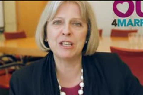 Home Secretary Theresa May Records Video Declaring Full Support For Gay Marriage The