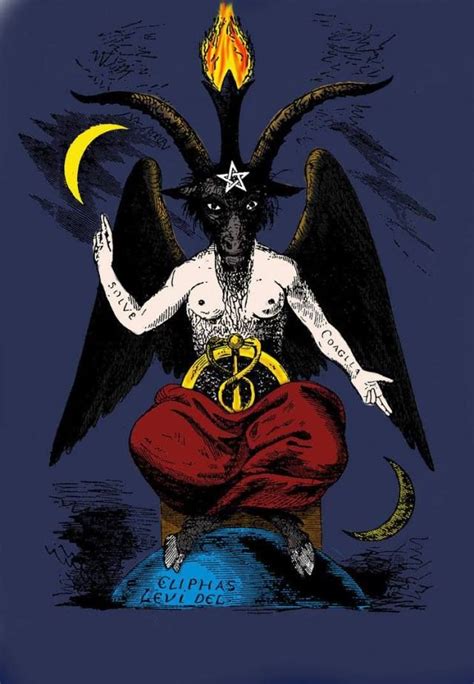 The Meaning Of The Baphomet By Eliphas Lévi “the Goat Which Is Represented In Our Frontispiece