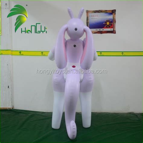 Standing Big Breasts Doll Purple Inflatable Goodra Inflatable
