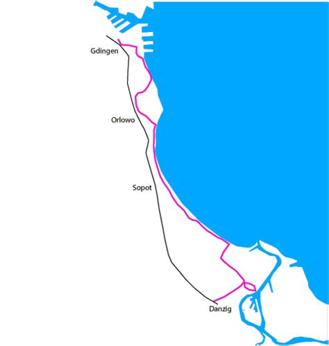 Petersburg in russland, helsinki in finnland und stockholm in schweden. Ostseeküstenradweg: Entlang der Bernsteinküste nach Danzig