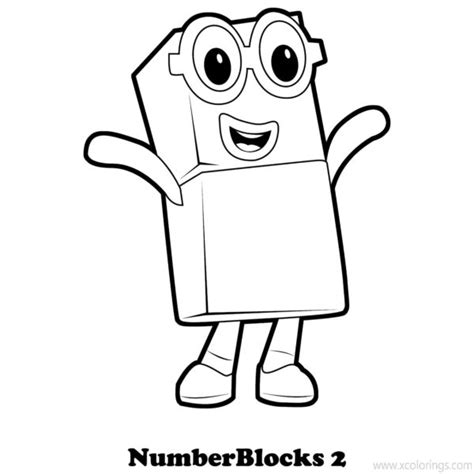 Number Block 11 Coloring Pages