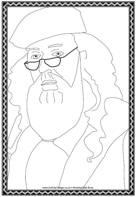 albus+dumbledore+quotes+socks+coloring+page Coloring Page Filius