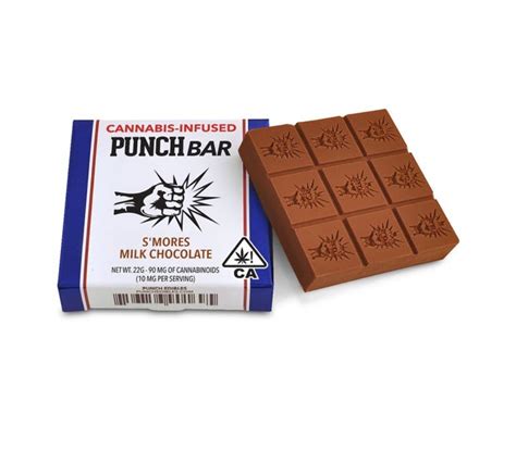 Punch Edibles Smores Milk Chocolate Bar Belmont Dispensary Menu