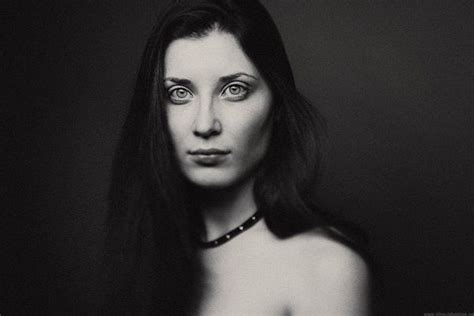 Alina Lebedeva Portrait Black And White Photography Stunning