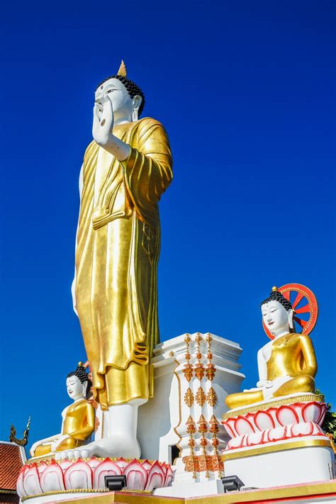 Fotos Gratis S Mbolo Edificio Nube Hermosa Blanco Buda Temple Of The Golden Mountain