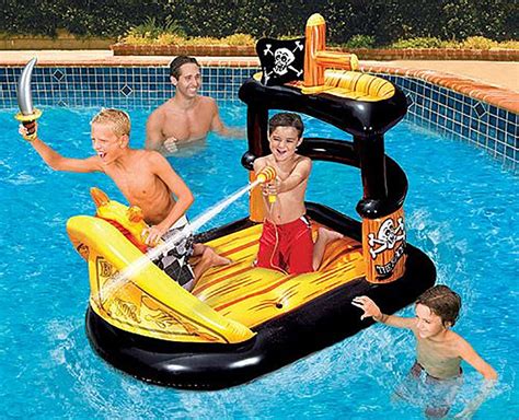 These Pool Floats Have Integrated Squirt Guns So Your Kids Can Have
