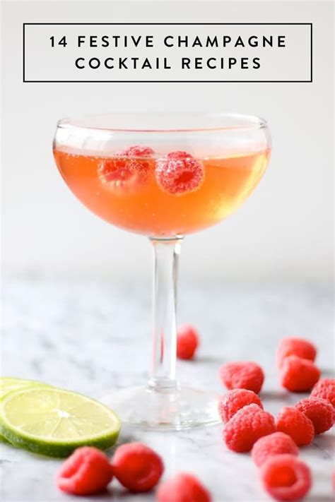 Do you need christmas cocktail ideas for your holiday party? 15 Festive Champagne Cocktails to Sip on New Year's Eve ...