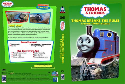 thomas breaks the rules dvd cover by ttteadventures on deviantart