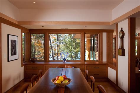 Double Duty Dining In The Nc Mountain Lake House Sarah Susanka