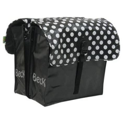 Beck Dubbele Fietstas Small 35L Dots Cycle4you