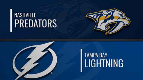Tampa Bay Lightning Vs Nashville Predators