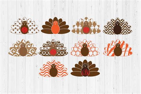 Thanksgiving Turkey SVG Cut Files Graphic by Cutperfectstudio
