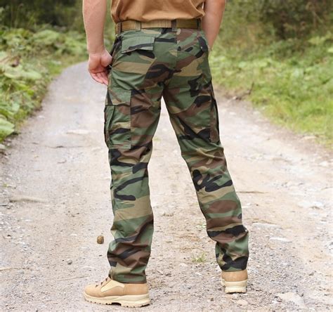 Pentagon Bdu 20 Trousers Woodland Camo Fieldtrousers Clothing