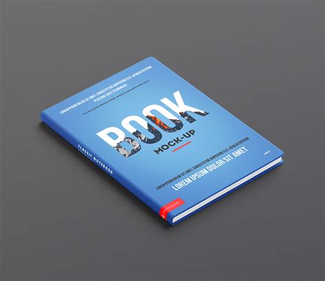 Download PSD Hardcover Book Mock-Up | Free Mockup