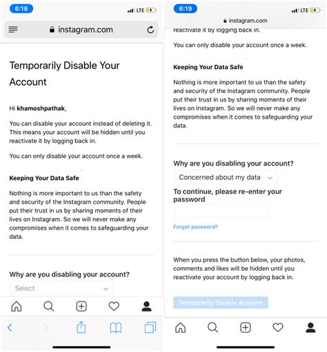 Thankfully, deleting your instagram account only requires a few clicks and confirmations on the instagram website. How to Delete or Temporarily Disable Instagram Account