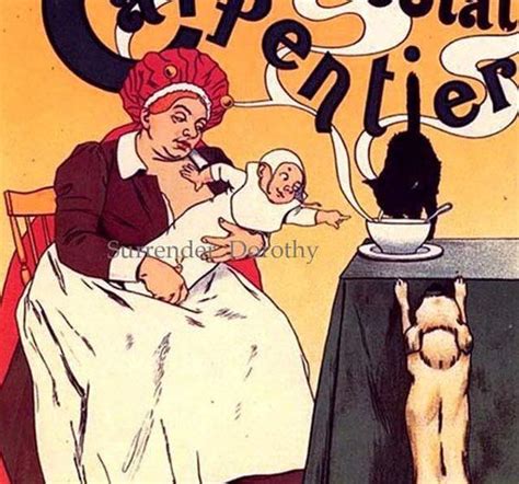 Carpentier Chocolate Henri Gerbault Belle Epoque 1897 Ad Etsy French Poster Art French