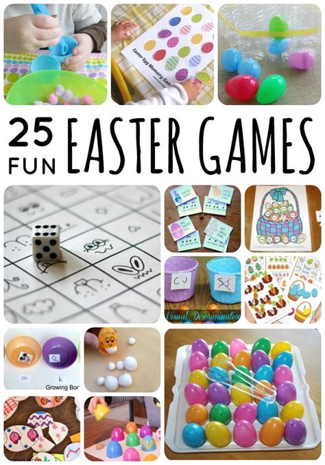 Over 25 Epic Easter Games For Kids Easter Preschool Easter Party