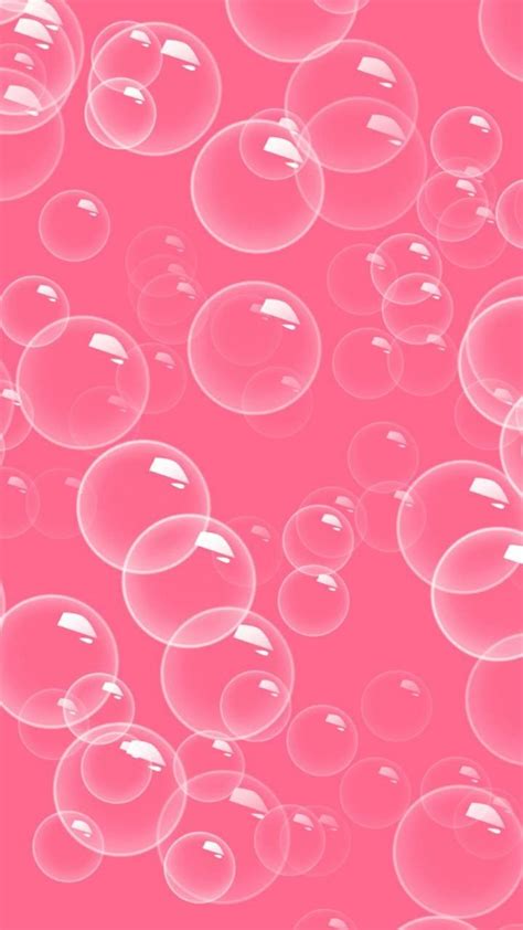 Pink Bubbles Bubbles Wallpaper Pink Wallpaper Iphone Cellphone Wallpaper
