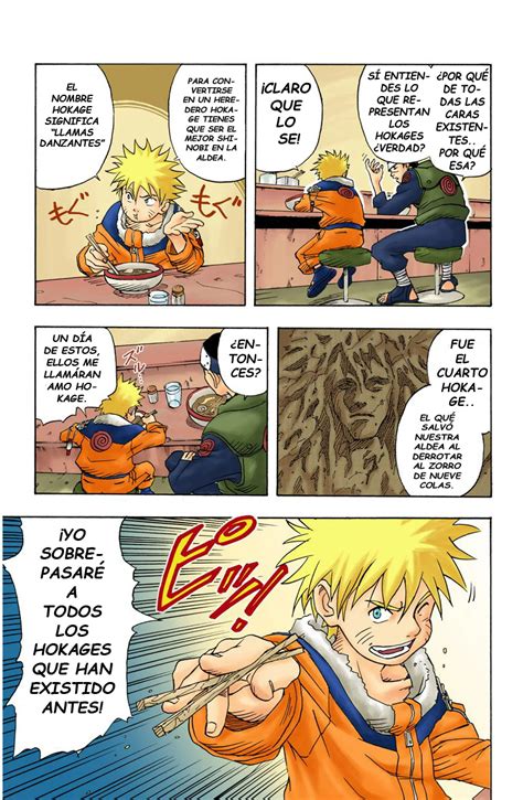 Naruto Manga Color En Espa Ol Naruto Manga Full Color Oficial Tomo