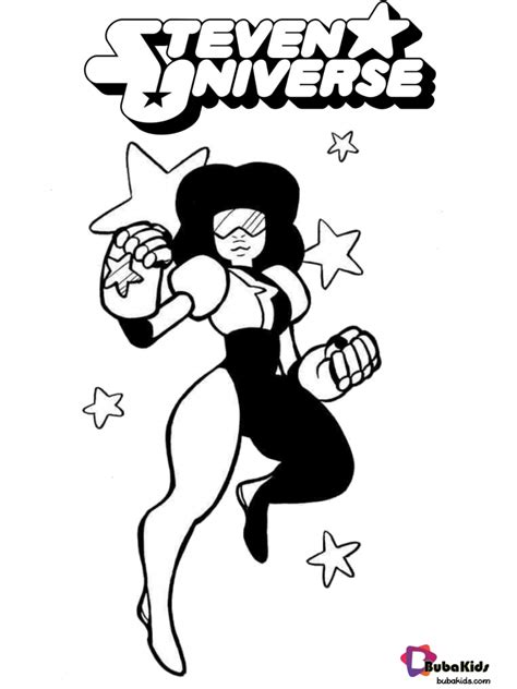 Here they are in the future! Garnet Steven Universe coloring page | BubaKids.com