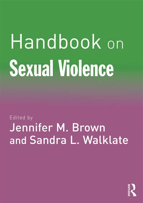 Handbook On Sexual Violence Taylor And Francis Group