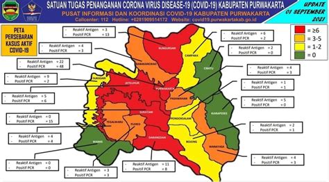 1 September 2021 Kecamatan Di Purwakarta Yang Masuk Zona Hijau Covid