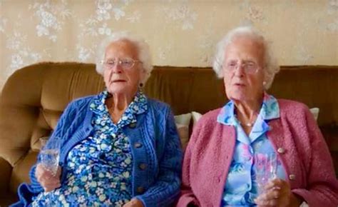 oldest identical twins in britain celebrate their centennial birthday