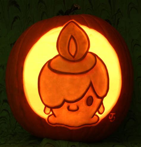 Litwick Pumpkin Light Version By Johwee On Deviantart